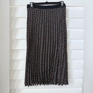 Max Studio Pleated Skirt